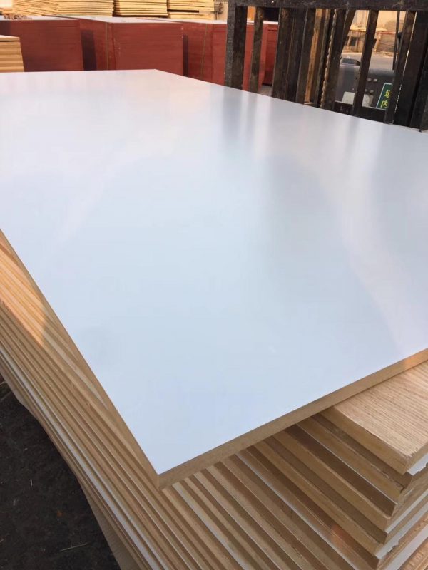 12mm white melamine mdf